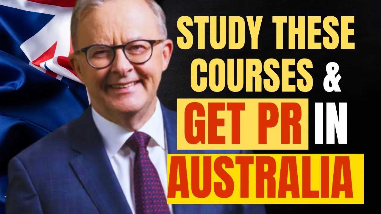 Top courses for Australian permanent residency by 2024.