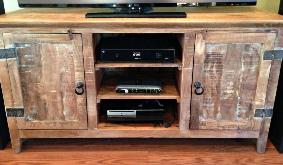 Featured Photo of Rustic Looking Tv Stands