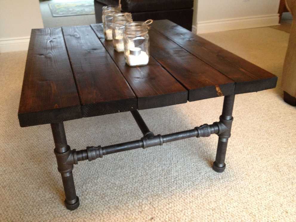 Featured Photo of Pine Metal Tube Coffee Tables