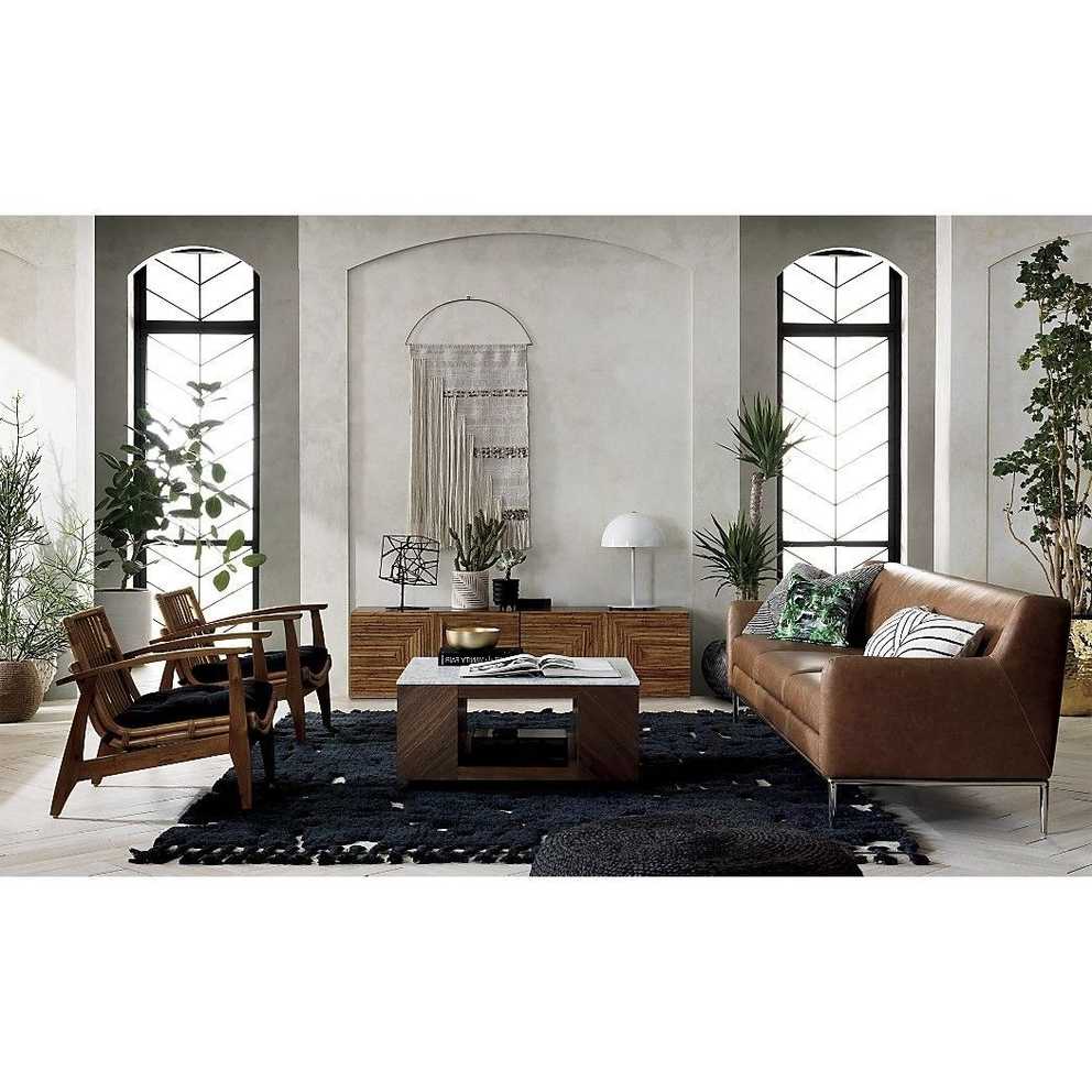 Featured Photo of Suspend Ii Marble And Wood Coffee Tables