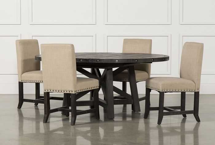 Featured Photo of Jaxon 6 Piece Rectangle Dining Sets With Bench & Wood Chairs