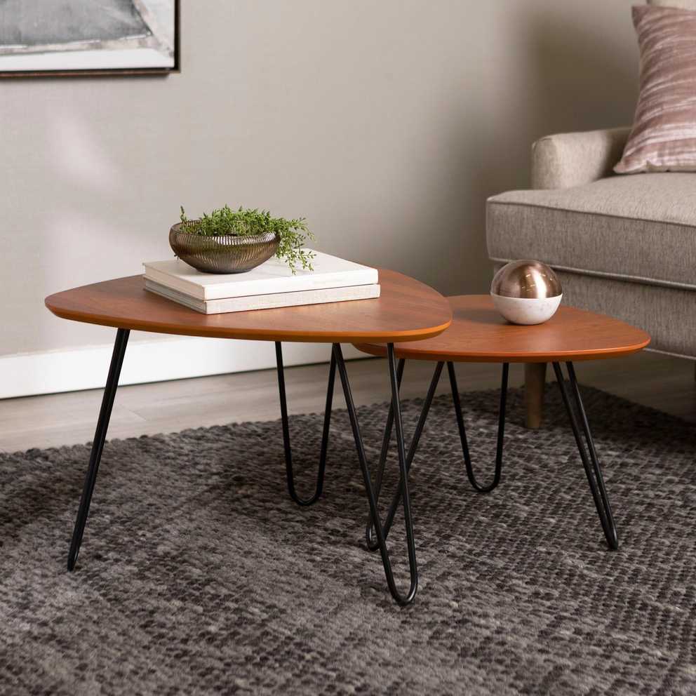 Featured Photo of Carson Carrington Arendal Guitar Pick Nesting Coffee Tables