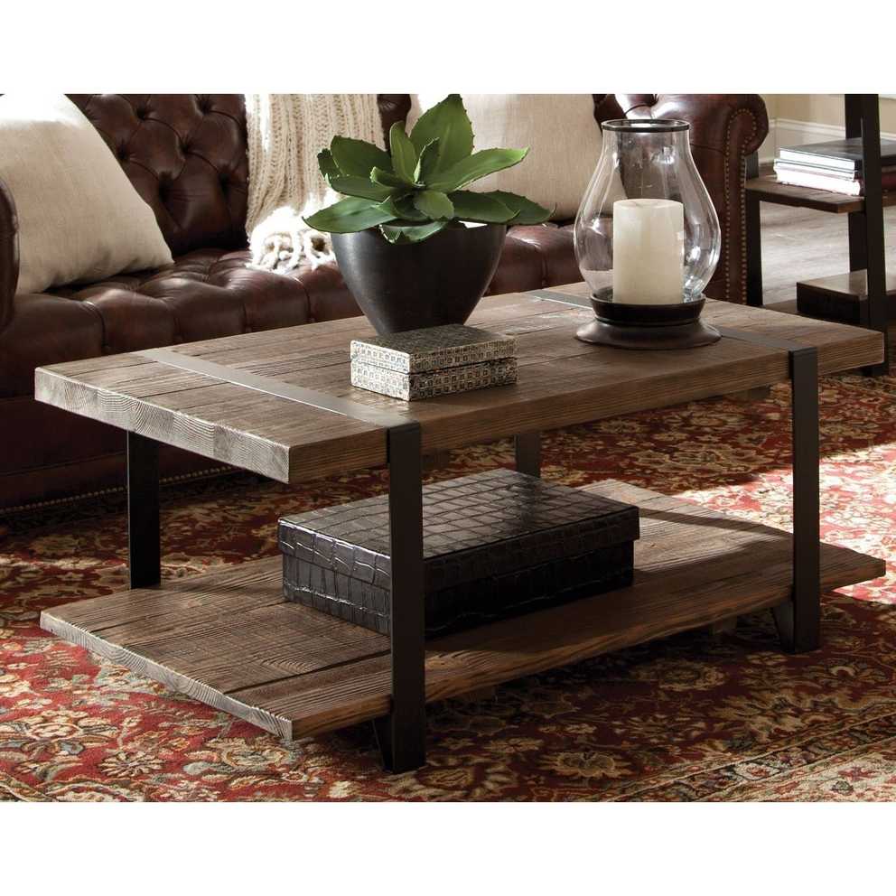 Featured Photo of Carbon Loft Kenyon Natural Rustic Coffee Tables
