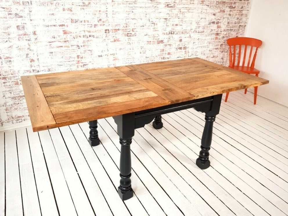 Featured Photo of Adams Drop Leaf Trestle Dining Tables
