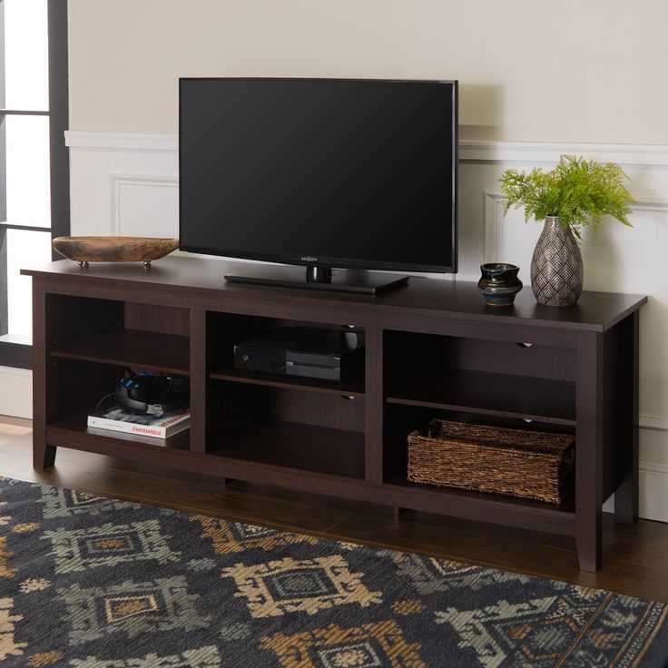 Featured Photo of Woven Paths Open Storage Tv Stands With Multiple Finishes
