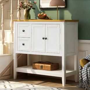 Featured Photo of Open Storage Console Tables