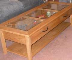2023 Best of Glass Top Display Coffee Tables with Drawers