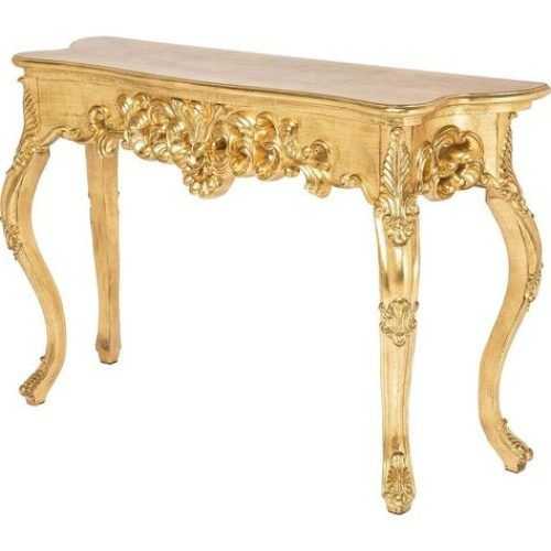 Gold Console Tables (Photo 20 of 20)