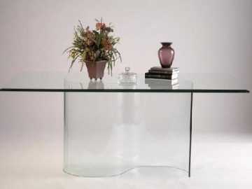 Curved Glass Dining Tables