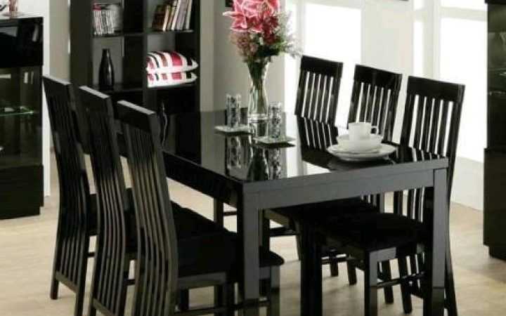 Black Gloss Dining Tables