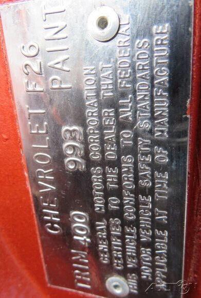 1970 Chevrolet Corvette Convertible Numbers Matching 350ci Power Brakes