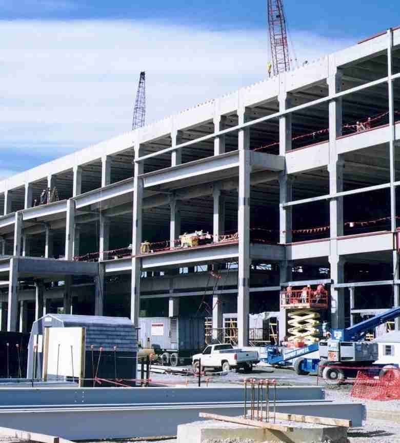 Tindall Corporation Industrial Precast Concrete White Oak Semiconductor Construction Sandston