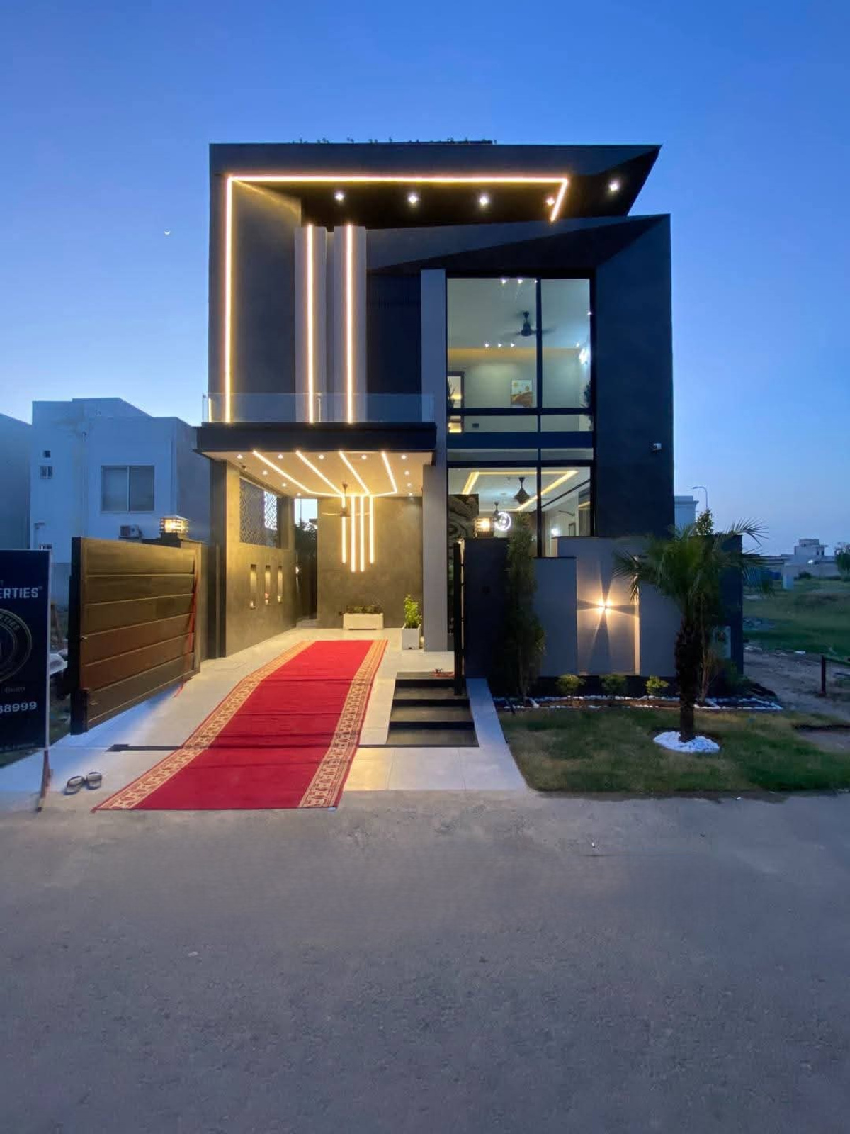 Modern 5 Marla Luxury House in 9 Town Block A with Mini Swimming Pool
