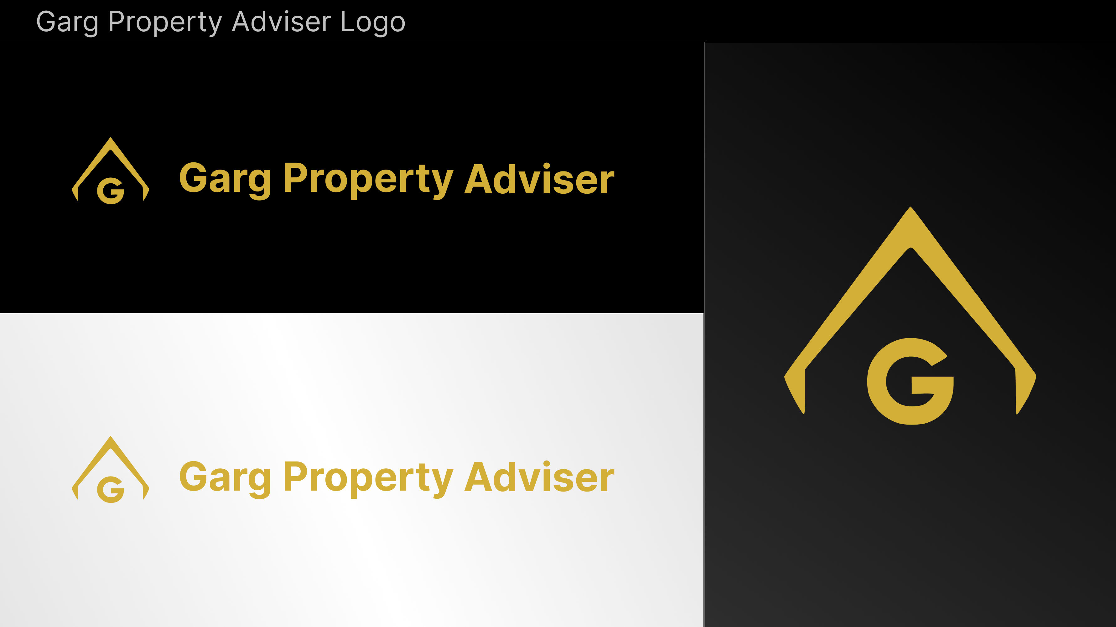 Logo Branding Garg Property Adviser