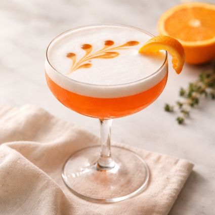 Aperol Sour drink recipe