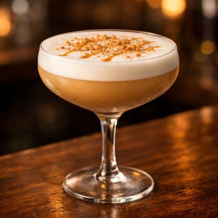Biscoff Martini drink recipe