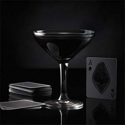 Black Jack Martini drink recipe