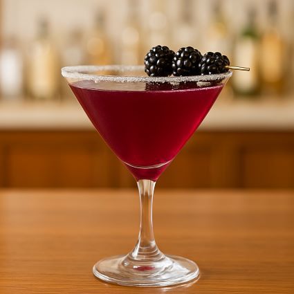 Blackberry Lemon Drop drink recipe