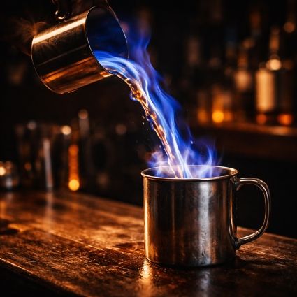 Blue Blazer drink recipe