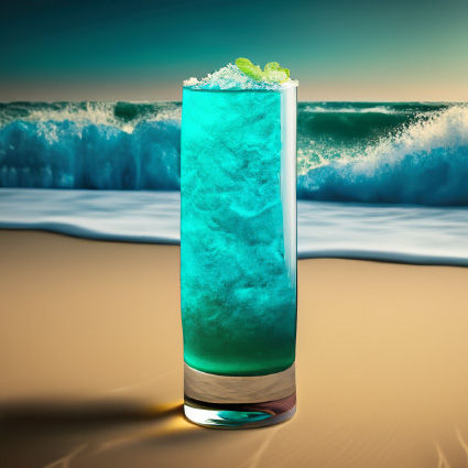 Blue Whale drink recipe