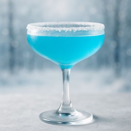 Blue Winter Wonderland drink recipe