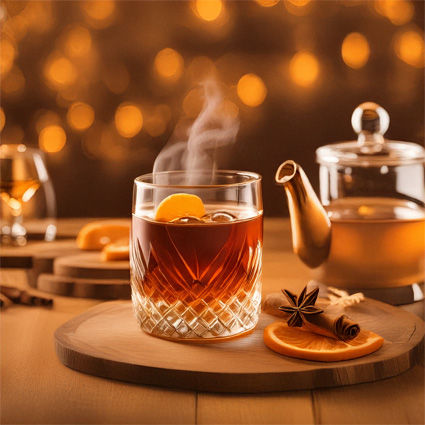 Blueberry Tea drink recipe