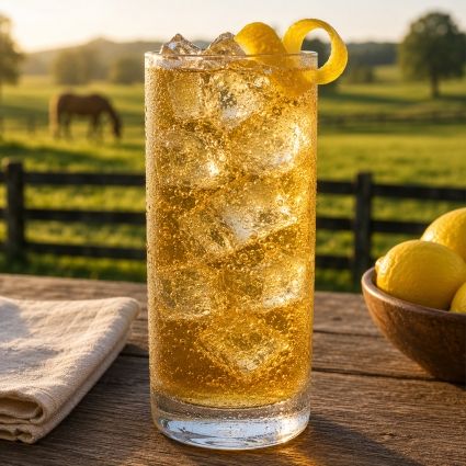 Bourbon Highball drink recipe