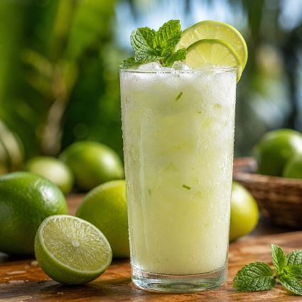 Brazilian Lemonade drink recipe