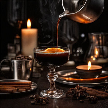 Café Brulot drink recipe