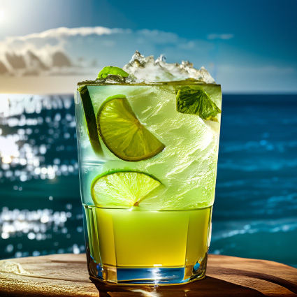 Caipiroska drink recipe