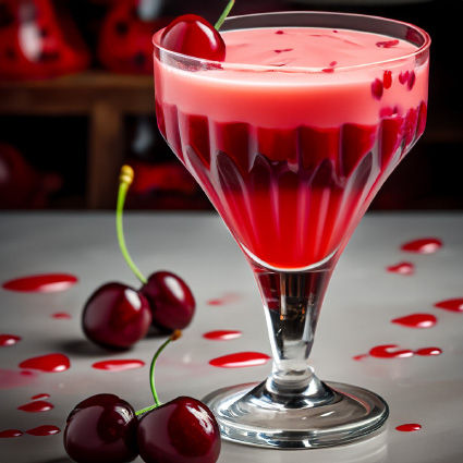 Cherry Bakewell drink recipe