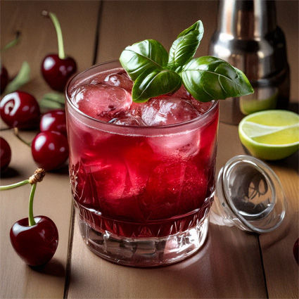 Cherry Basil Smash
