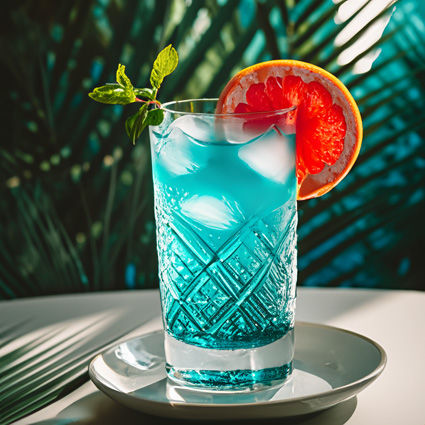 China Blue drink recipe