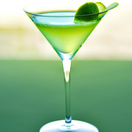 Cucumber Martini drink recipe