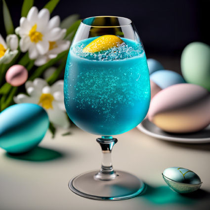 Easter Midnight Kiss drink recipe