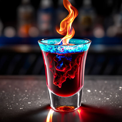 Flaming Jesus drink recipe