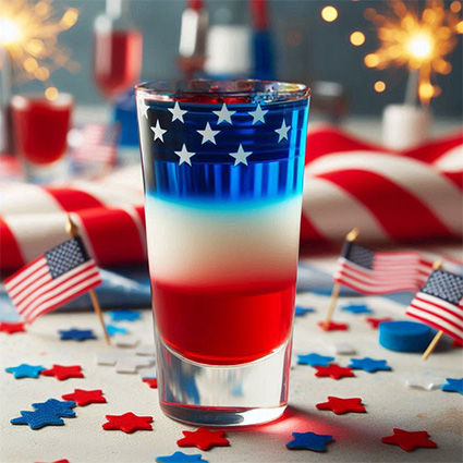 Fourth of July drink recipe