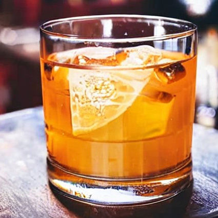 Frangelico Old-Fashioned drink recipe