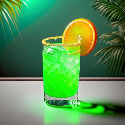 Green Screwdriver drink recipe