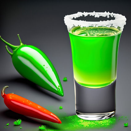 Jalapeno Kamikaze drink recipe