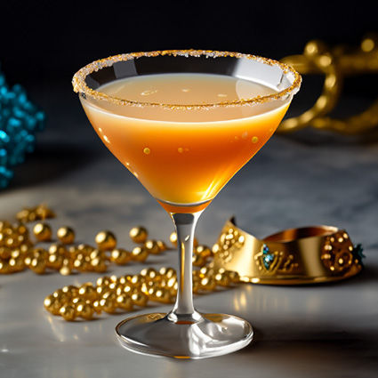 King Cake Martini