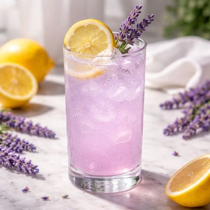 Lavender Lemonade drink recipe