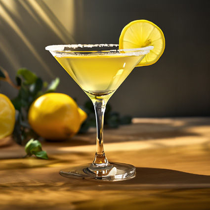 Limoncello Martini drink recipe