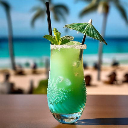 Mermaid Water drink recipe