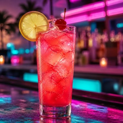 Miami Iced Tea drink recipe