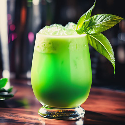 Midori Colada drink recipe