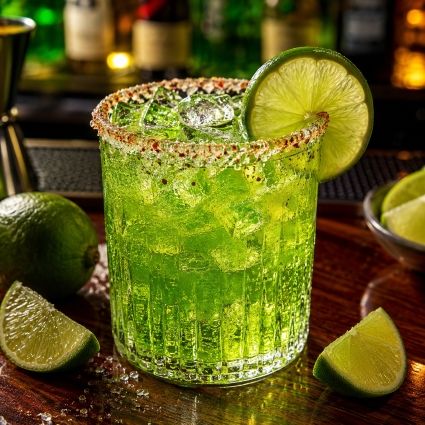 Midori Margarita drink recipe