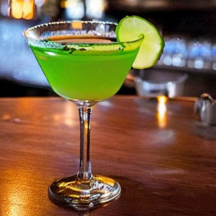 Midori Martini drink recipe