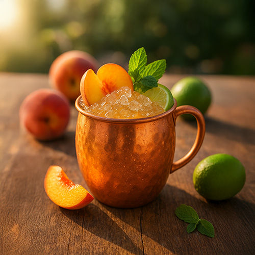 Peach Vodka Mule