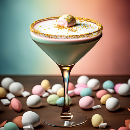 Peeps Martini drink recipe